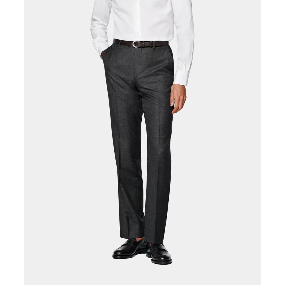 Suitsupply NWT Brescia Pure Wool S110 Gray Dress Pants Size 102